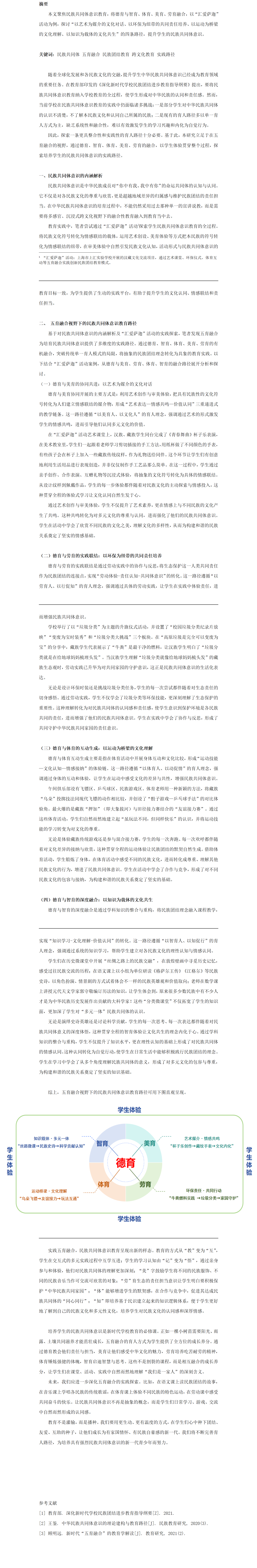 浅谈五育融合视野下民族共同体意识教育的路径_01.png